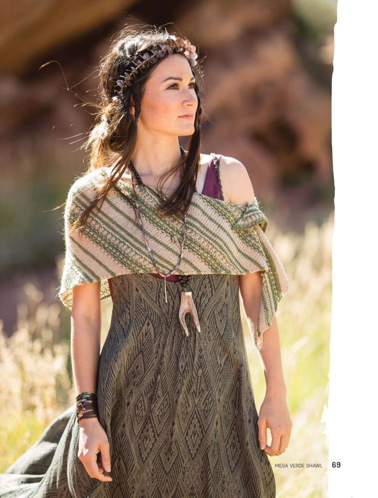 Free Spirit Knits - Mesa Verde Shawl beauty image II