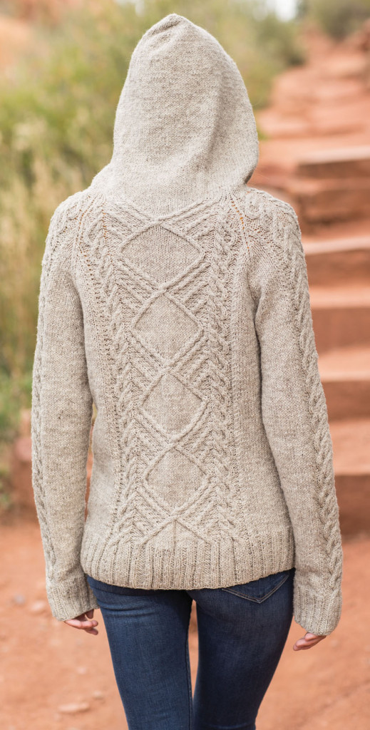 Free Spirit Knits - Snow Bowl Hoodie beauty images II